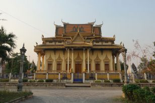 Battambang-Tempel-überm-Fluss