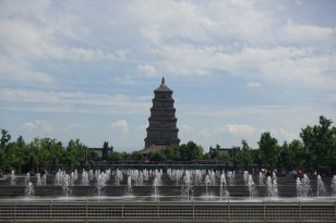 Xi-An-Sehenswürdigkeiten-Big-Wild-Goose-Pagoda-(Große-Wildgans-Pagode)-1